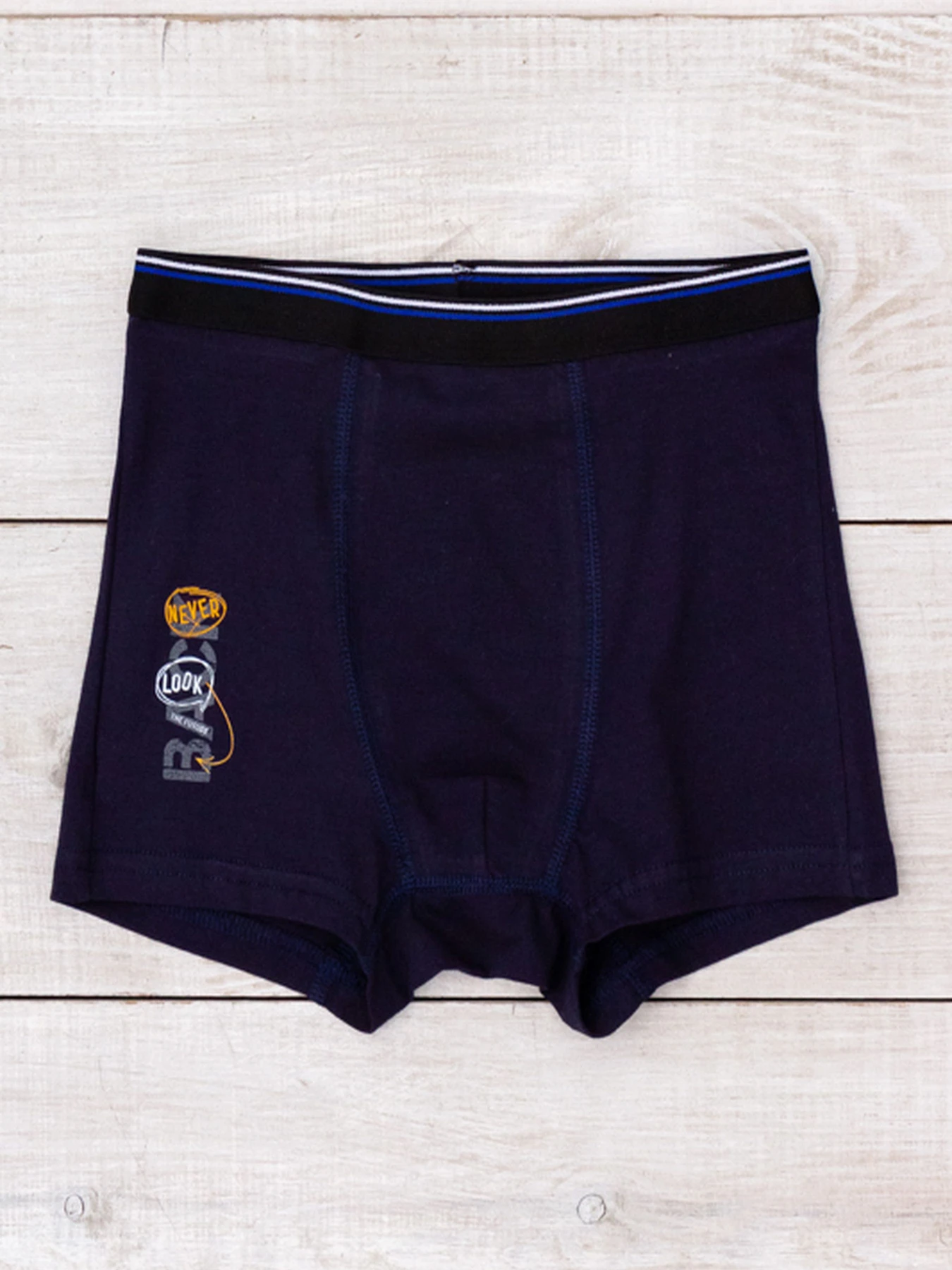 Нижнее белье Носи своє модель 6318-036-33-4-chornilxno-sinj-back Фото