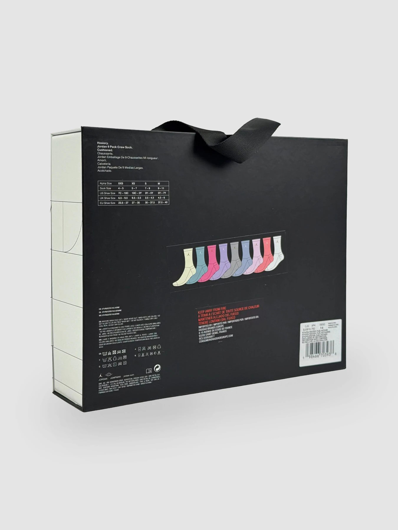 Шкарпетки та гольфи Jordan Jdn Holiday 9Pk Crew Gift Box модель BJ0810-782 Шкарпетки та гольфи Jordan Jdn Holiday 9Pk Crew Gift Box модель BJ0810-782 Фото
