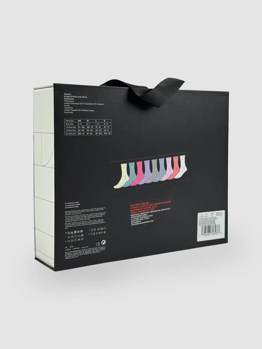 Jordan Jdn Holiday 9Pk Crew Gift Box Набір шкарпеток колір мультиколор фото 2
