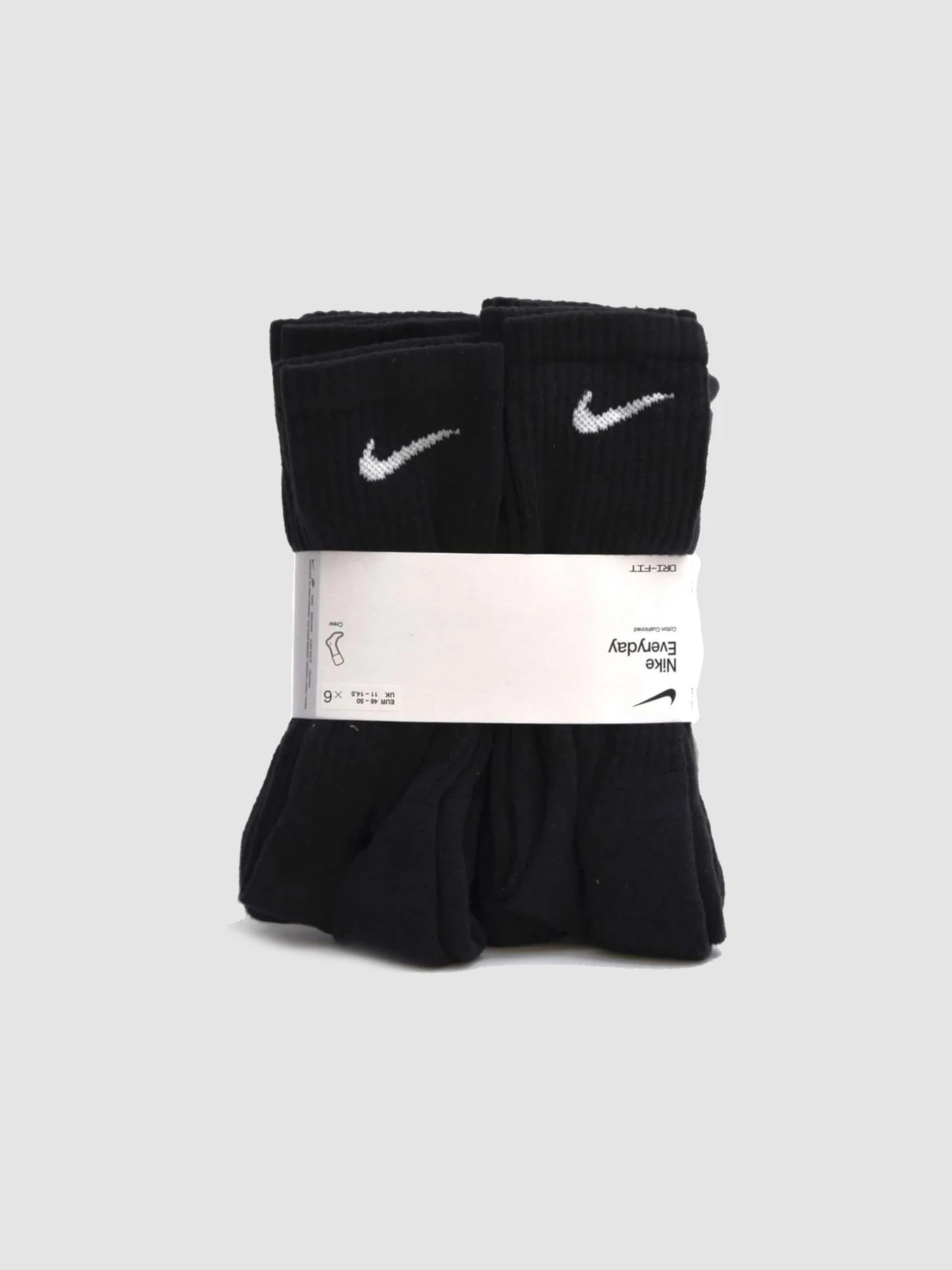 Носки и гольфы NIKE U Nk Everyday Cush Crew 6Pr-Bd модель SX7666-010 Фото