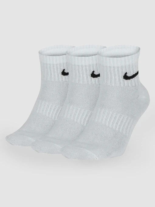 Носки и гольфы NIKE U Nk Everyday Ltwt Ankle 3Pr модель SX7677-100 Фото