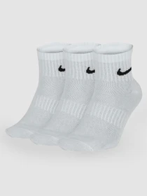 Носки и гольфы NIKE U Nk Everyday Ltwt Ankle 3Pr модель SX7677-100 Фото