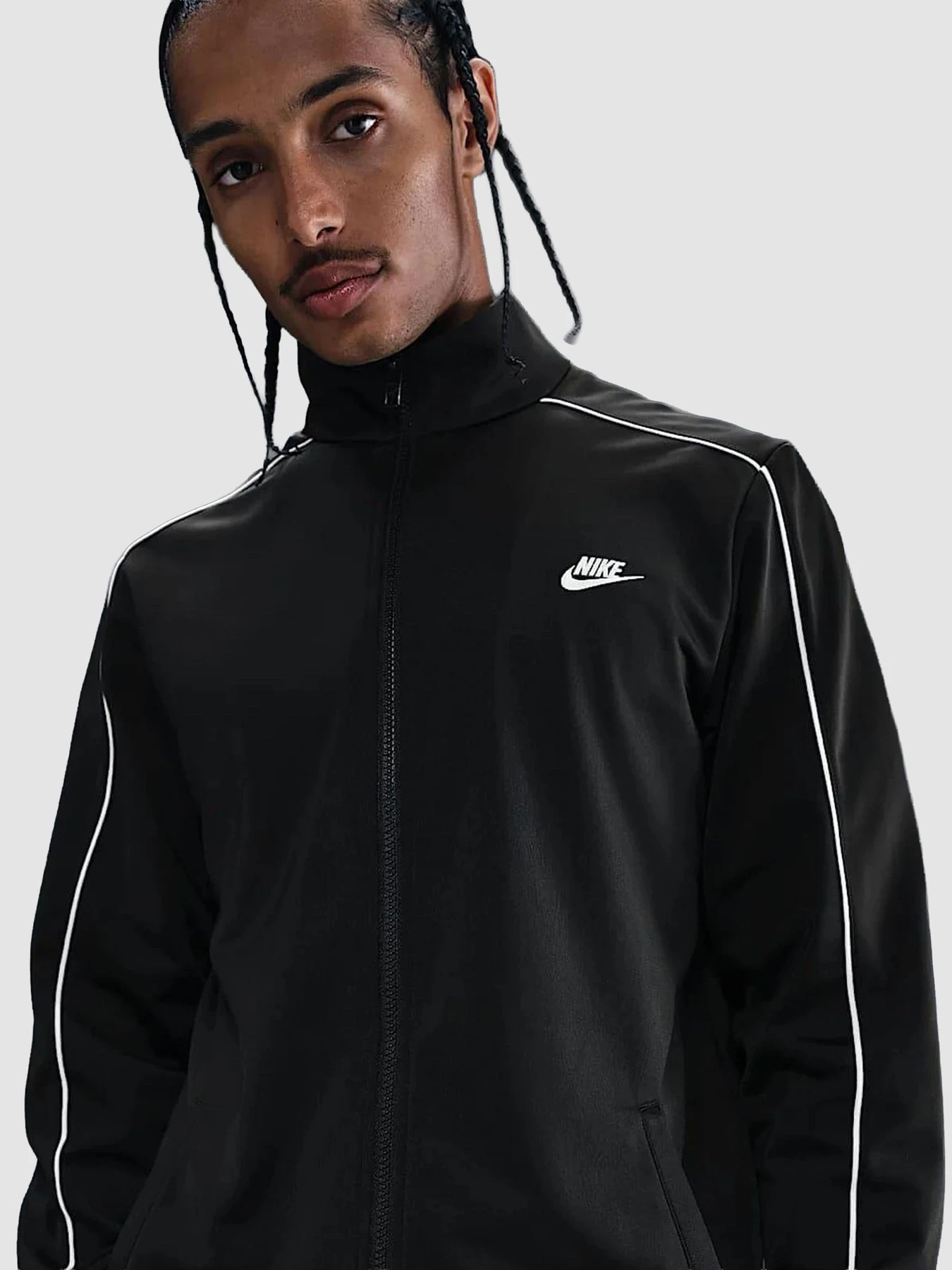 Костюми NIKE Nk Club Pk Trk Black модель HV1444-010 Костюми NIKE Nk Club Pk Trk Black модель HV1444-010 Фото