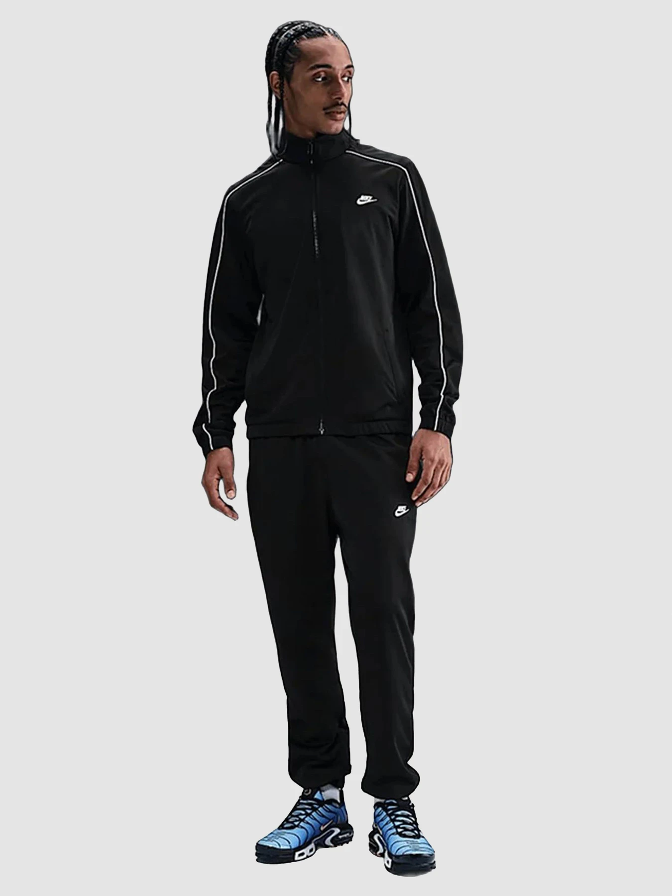 Костюми NIKE Nk Club Pk Trk Black модель HV1444-010 Костюми NIKE Nk Club Pk Trk Black модель HV1444-010 Фото