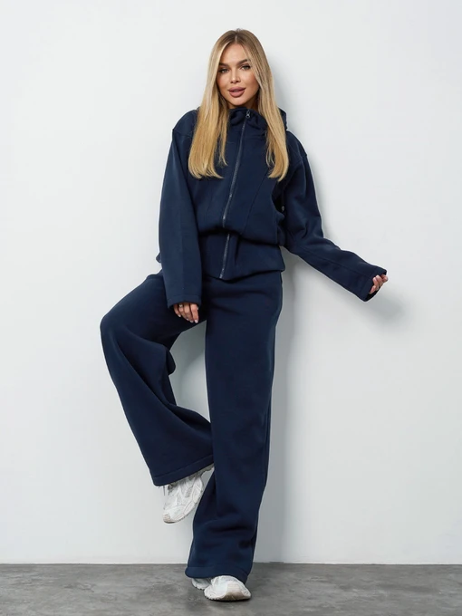 Костюми ISSA Plus модель 15406A_темно-синий Фото
