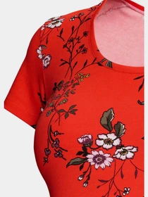 Футболки и поло H&M модель 5486036RP21_красный в цветы Фото