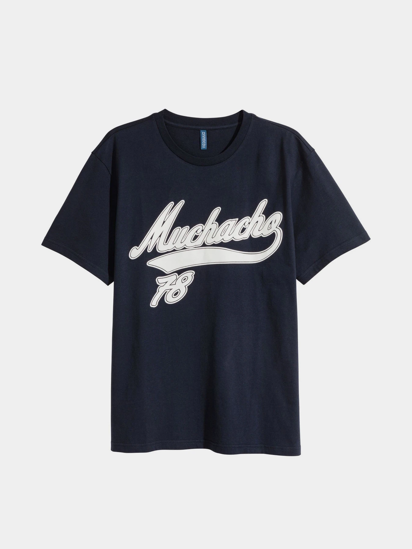 Футболки и поло H&M модель 5003946RP21_темно-синий Фото