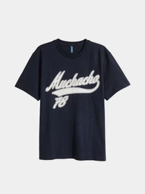 Футболки и поло H&M модель 5003946RP21_темно-синий Фото