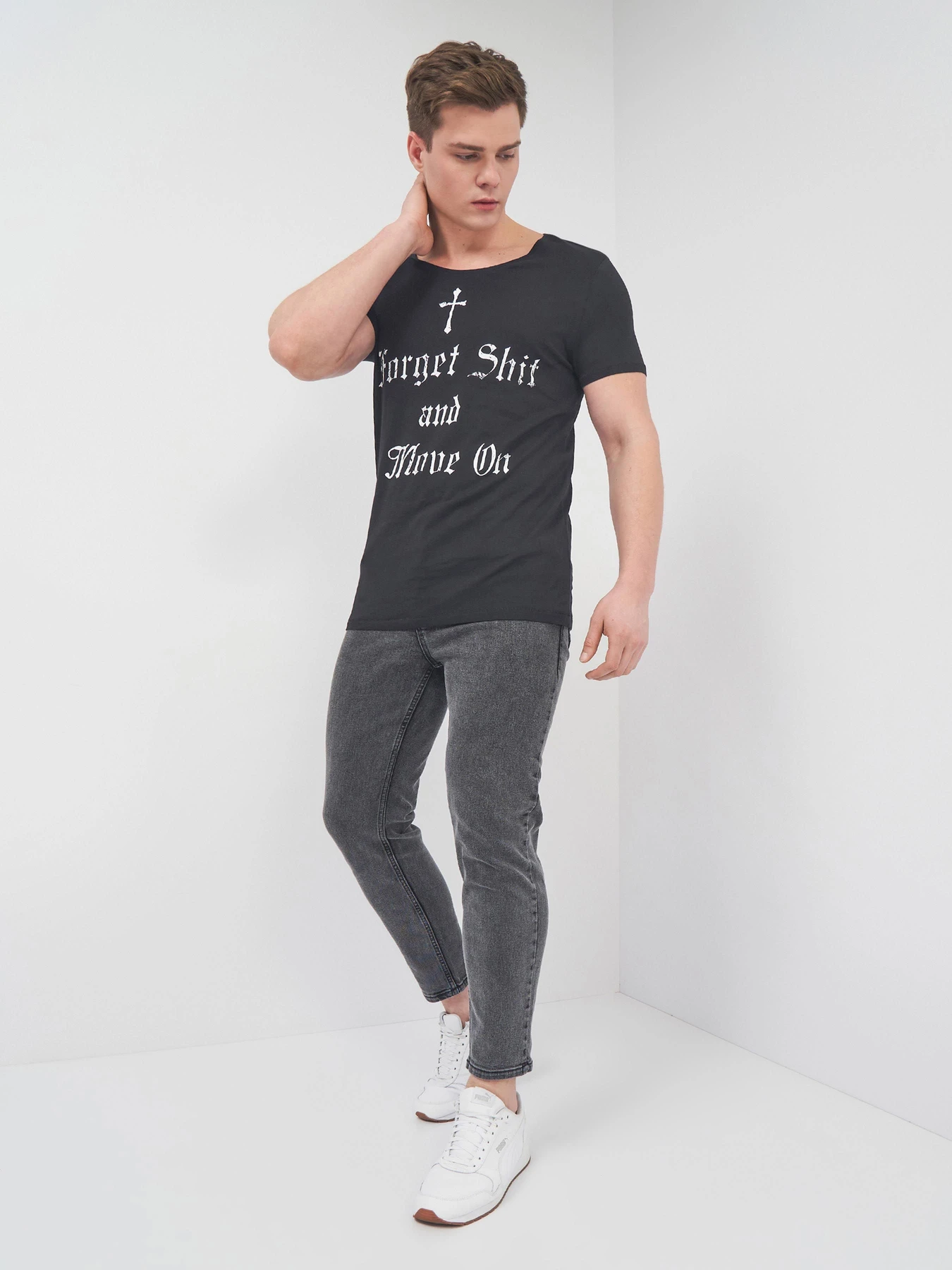 Футболки и поло H&M модель 2195109bar_Черный Фото
