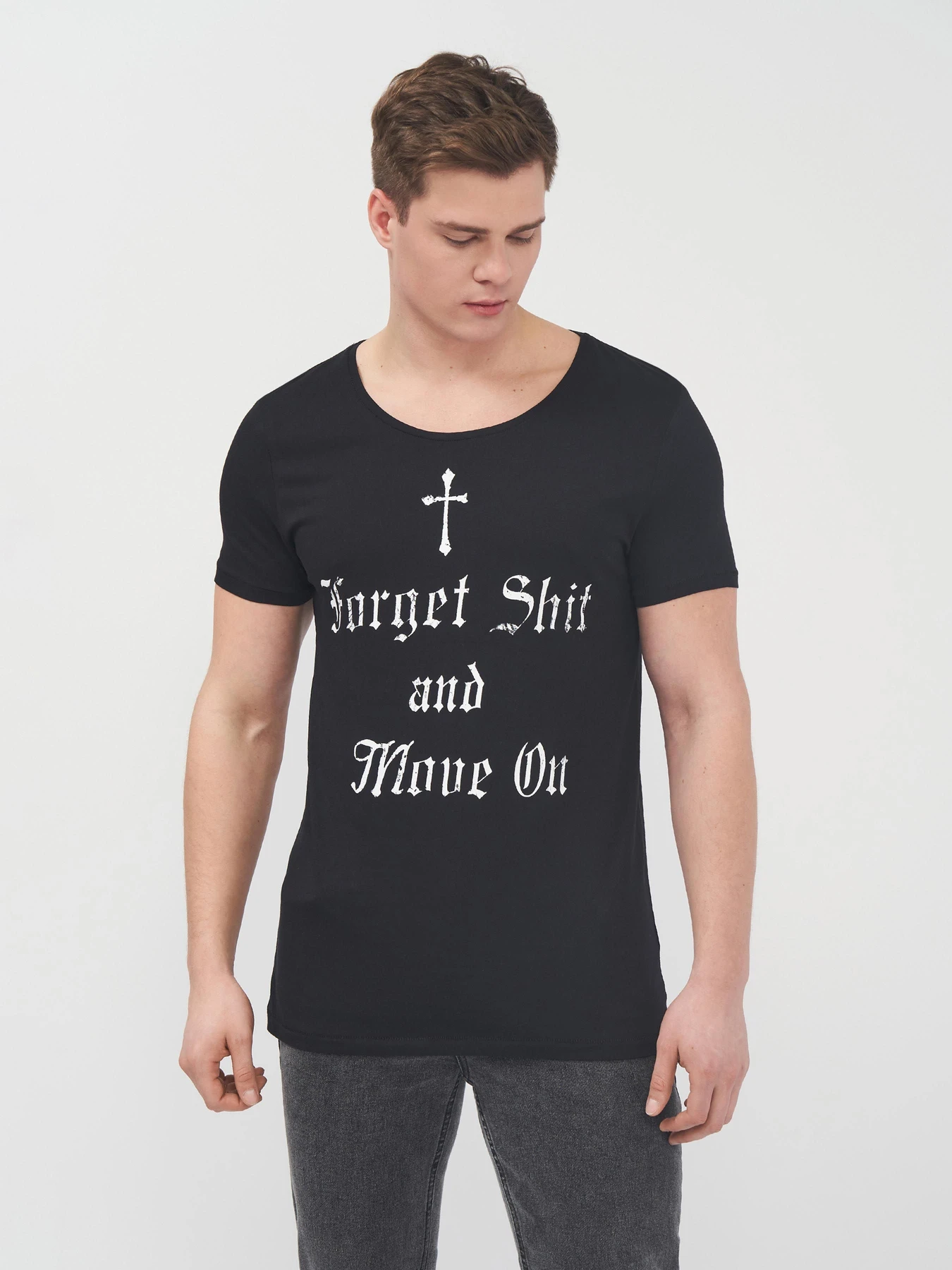 Футболки и поло H&M модель 2195109bar_Черный Фото