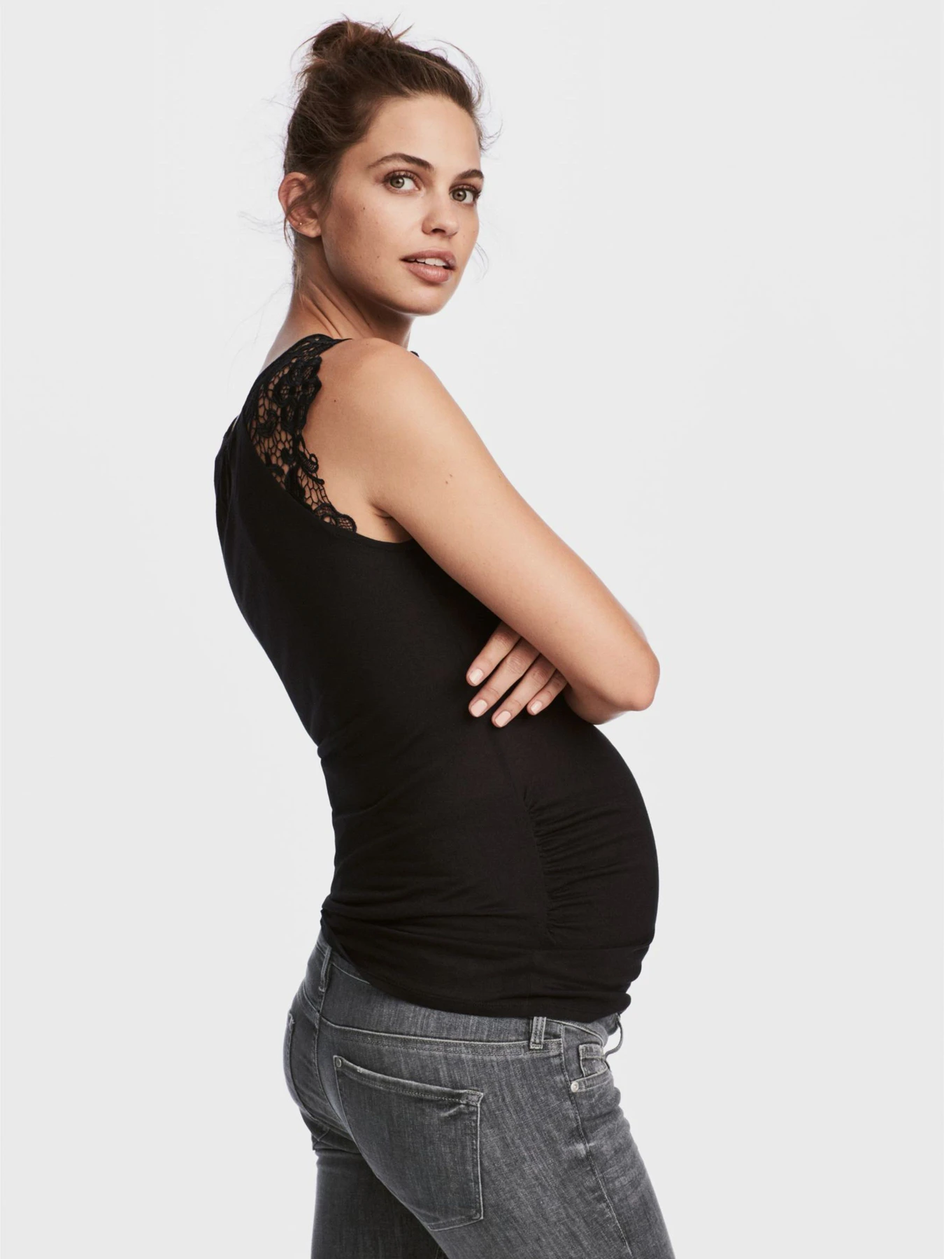 Футболки и поло H&M модель 5463546RP21_черный Фото