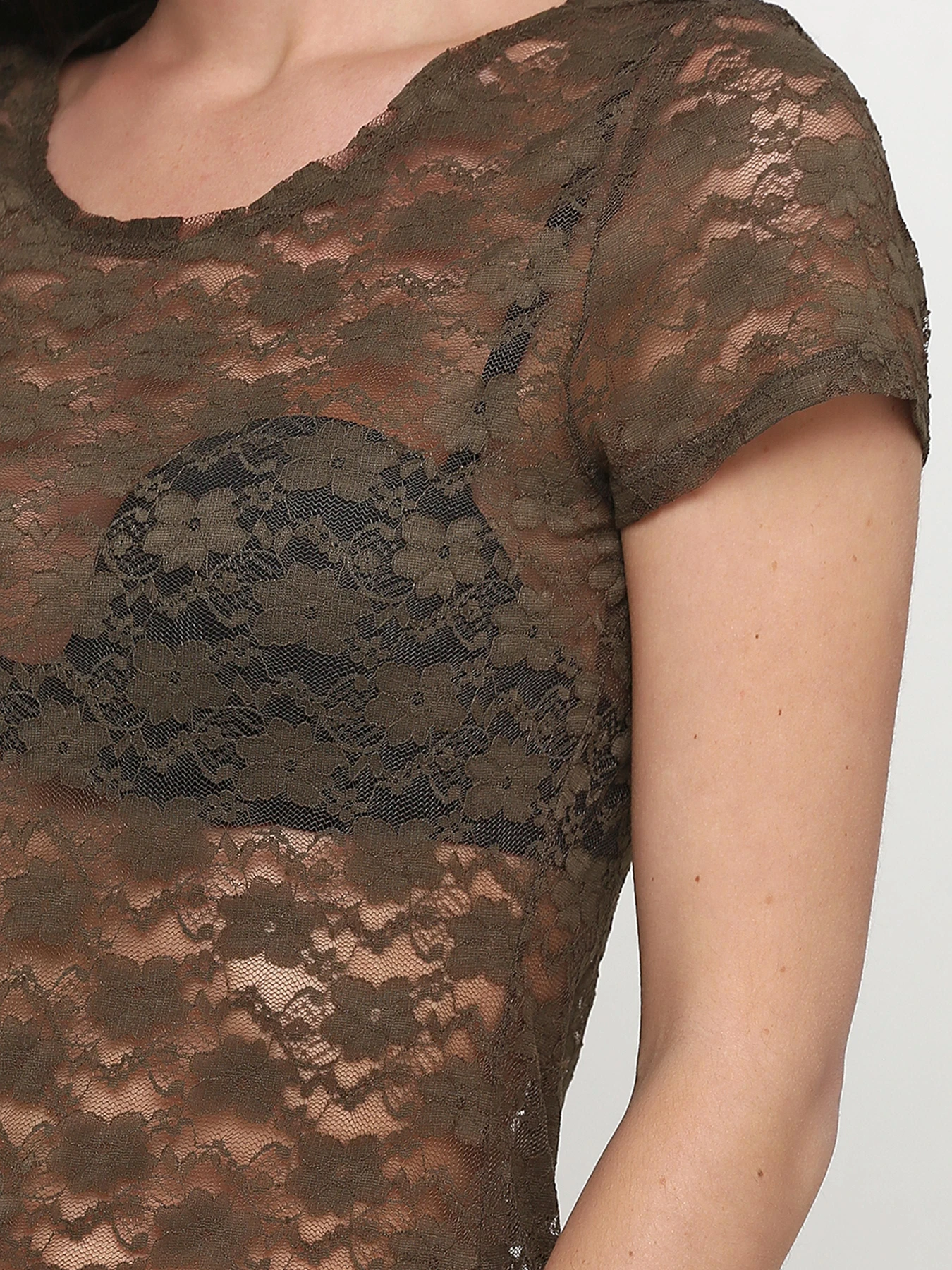 Футболки и поло H&M модель 1797927RP6_хаки Фото