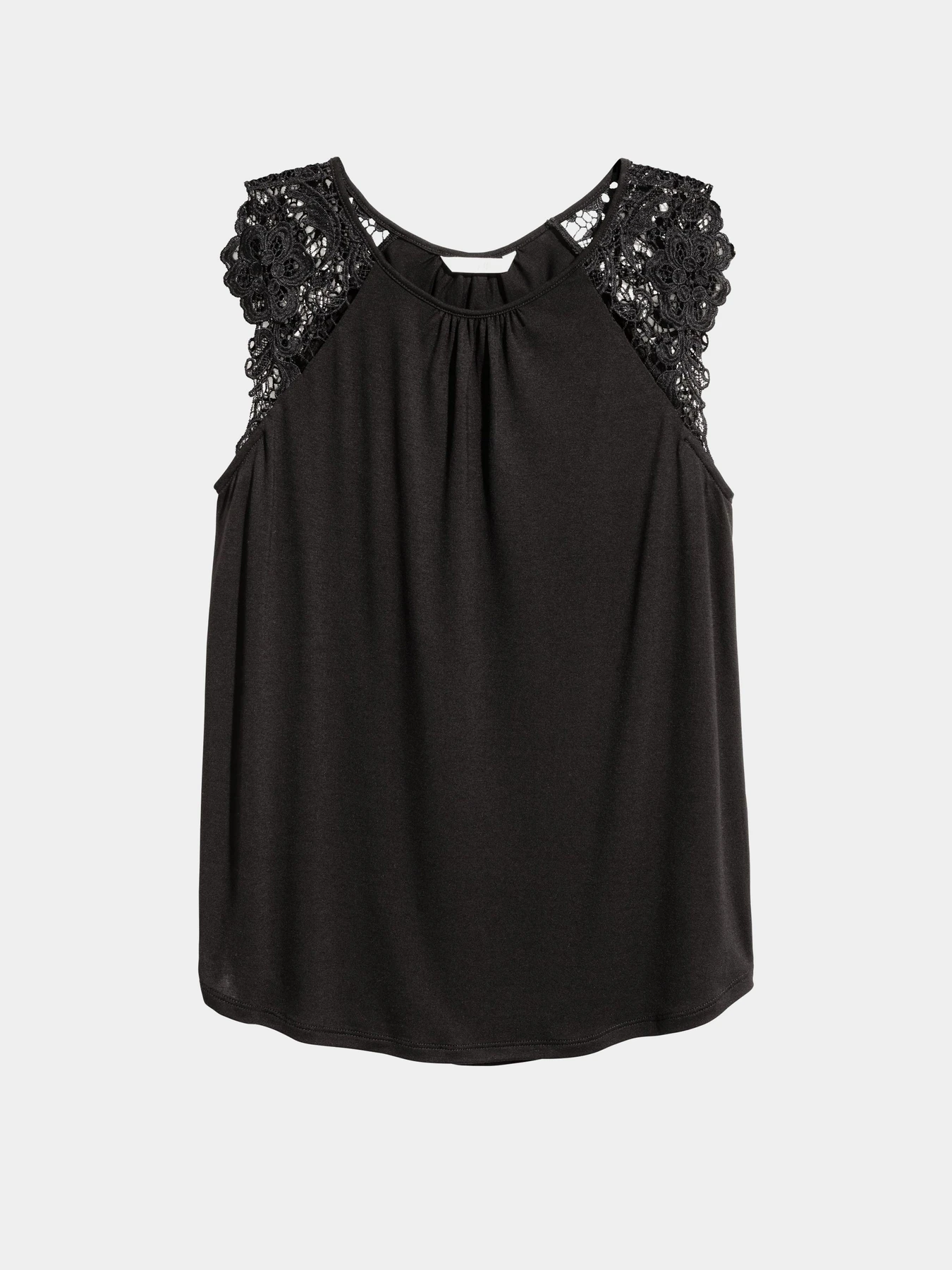 Футболки и поло H&M модель 5099586RP1_Черный Фото