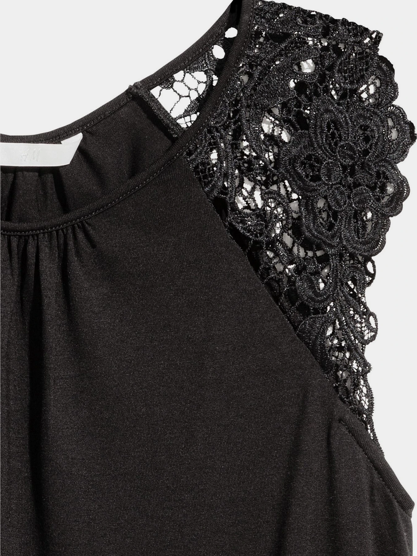 Футболки и поло H&M модель 5099586RP1_Черный Фото