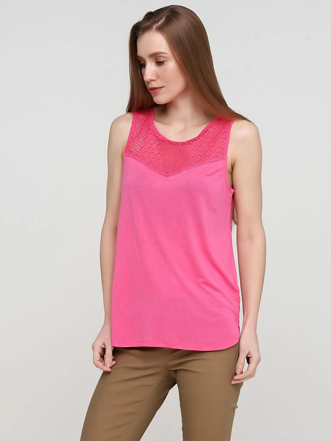 Футболки и поло H&M модель 4589195RP1_розовый Фото