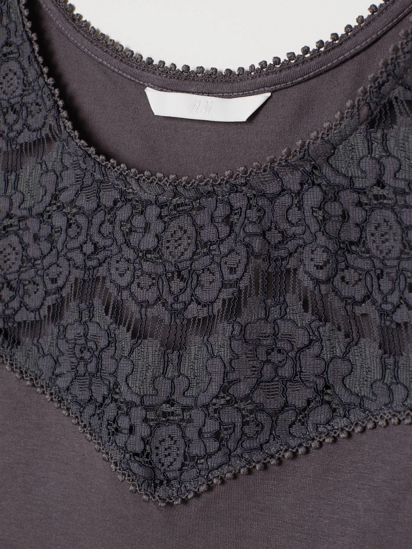 Футболки и поло H&M модель 6134597log_Серый Фото