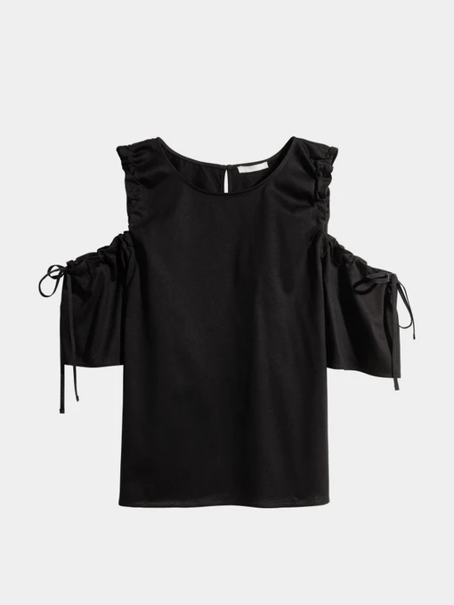 Футболки и поло H&M модель 5474886dlog_Черный Фото