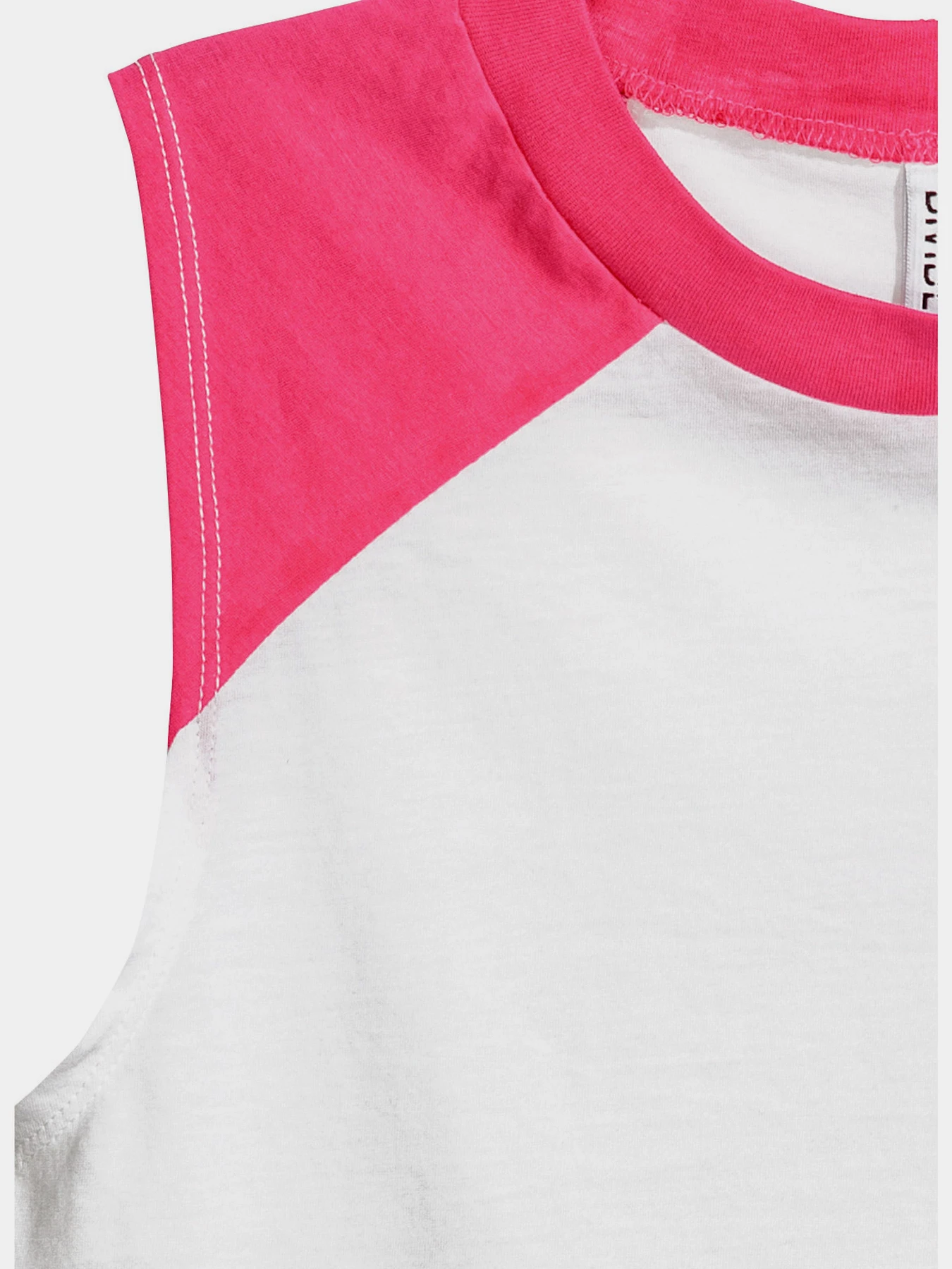 Футболки і поло H&M модель 5034575RP8_бело-розовый Фото