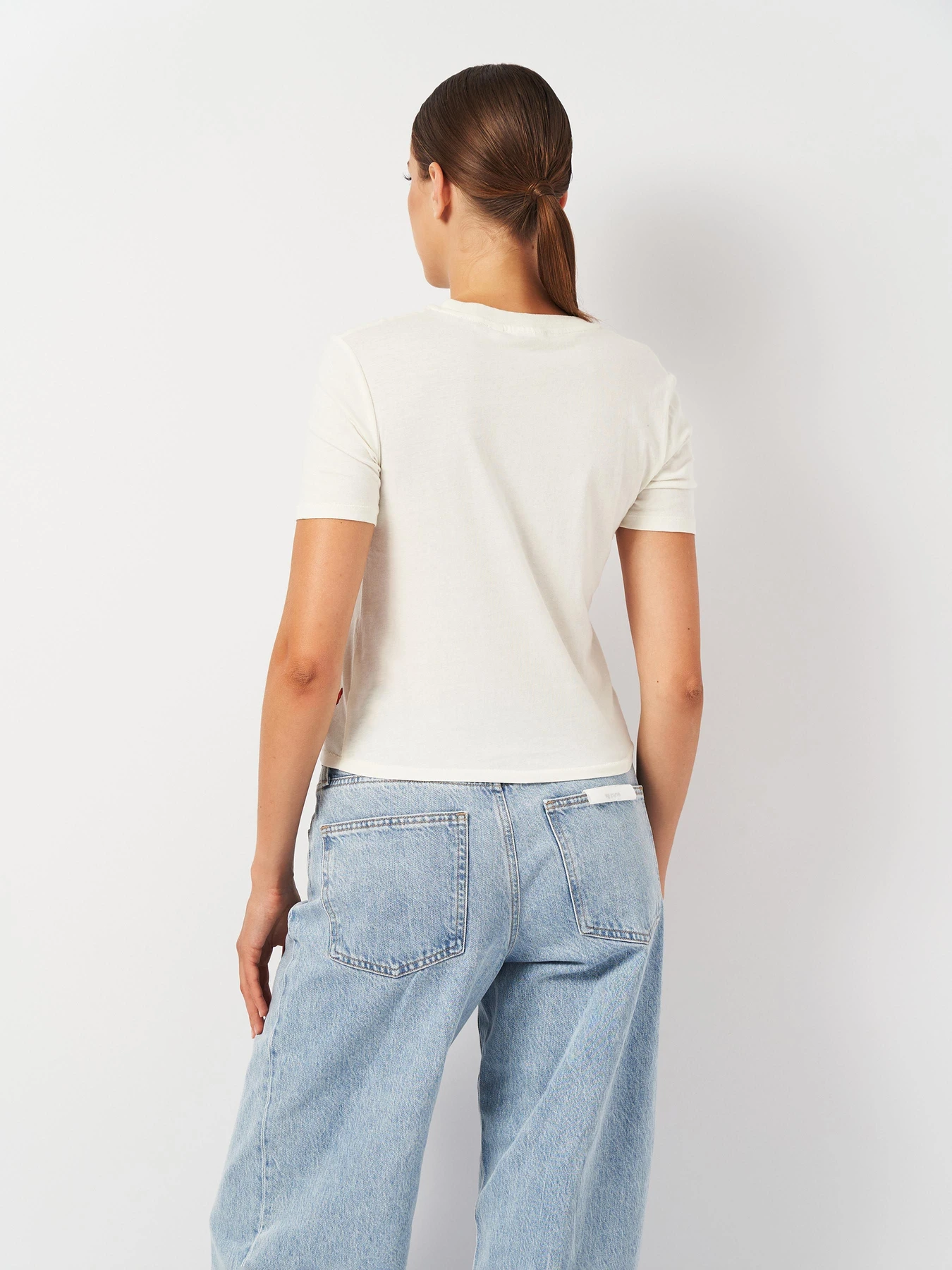 Футболки и поло H&M модель 5557002ral_Молочный Фото