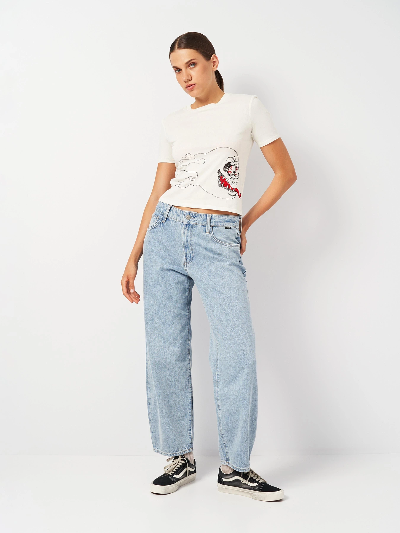 Футболки и поло H&M модель 5557002ral_Молочный Фото