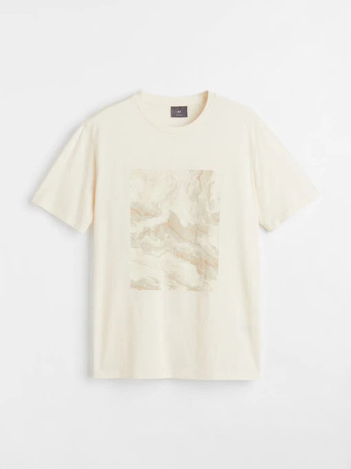 Футболки и поло H&M модель 1036336wer_Айвори Фото