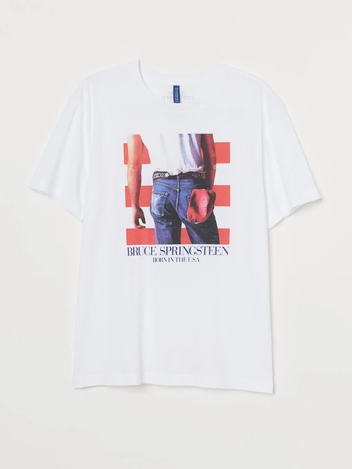 Футболки и поло H&M модель 8469732wer_Белый Фото