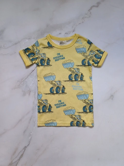 Футболки и поло H&M модель 9570343kwer_Желтый Фото