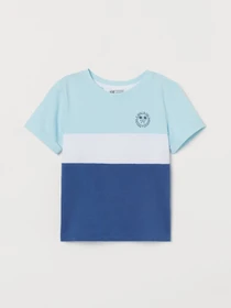 Футболки и поло H&M модель 8742671kwer_Сине-голубой Фото