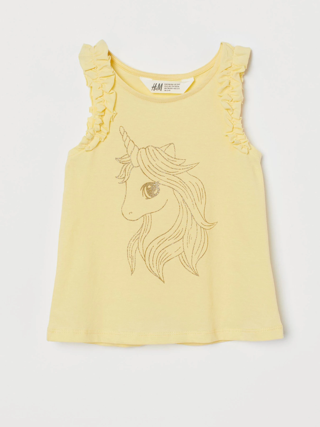 Футболки и поло H&M модель 8763222arl_Желтый Фото