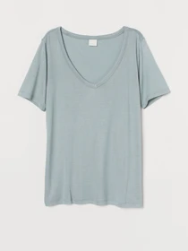 Футболки и поло H&M модель 7670322wer_Бирюзовый Фото