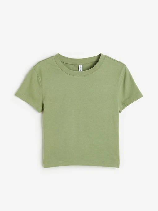 Футболки и поло H&M модель 4148127wer_Зеленый Фото