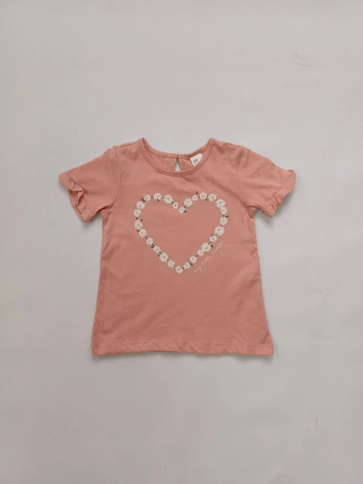 Футболки и поло H&M модель 9322325kwer_Пудровый Фото