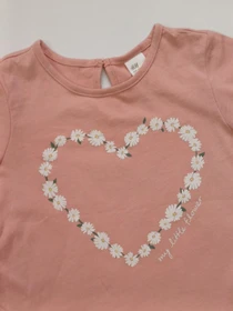 Футболки і поло H&M модель 9322325kwer_Пудровый Фото