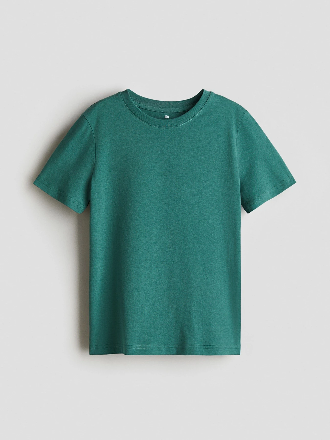 Футболки и поло H&M модель 5442906kwer_Изумрудный Фото