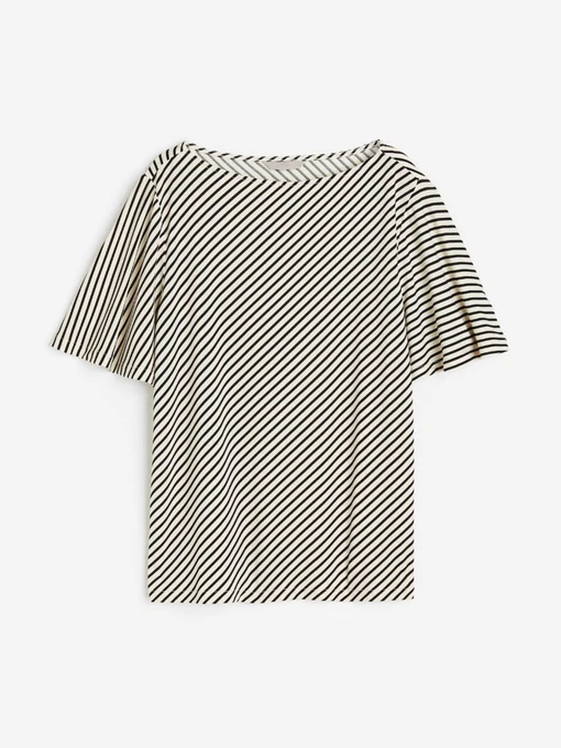 Футболки и поло H&M модель 1132997wer_Черно-белый Фото