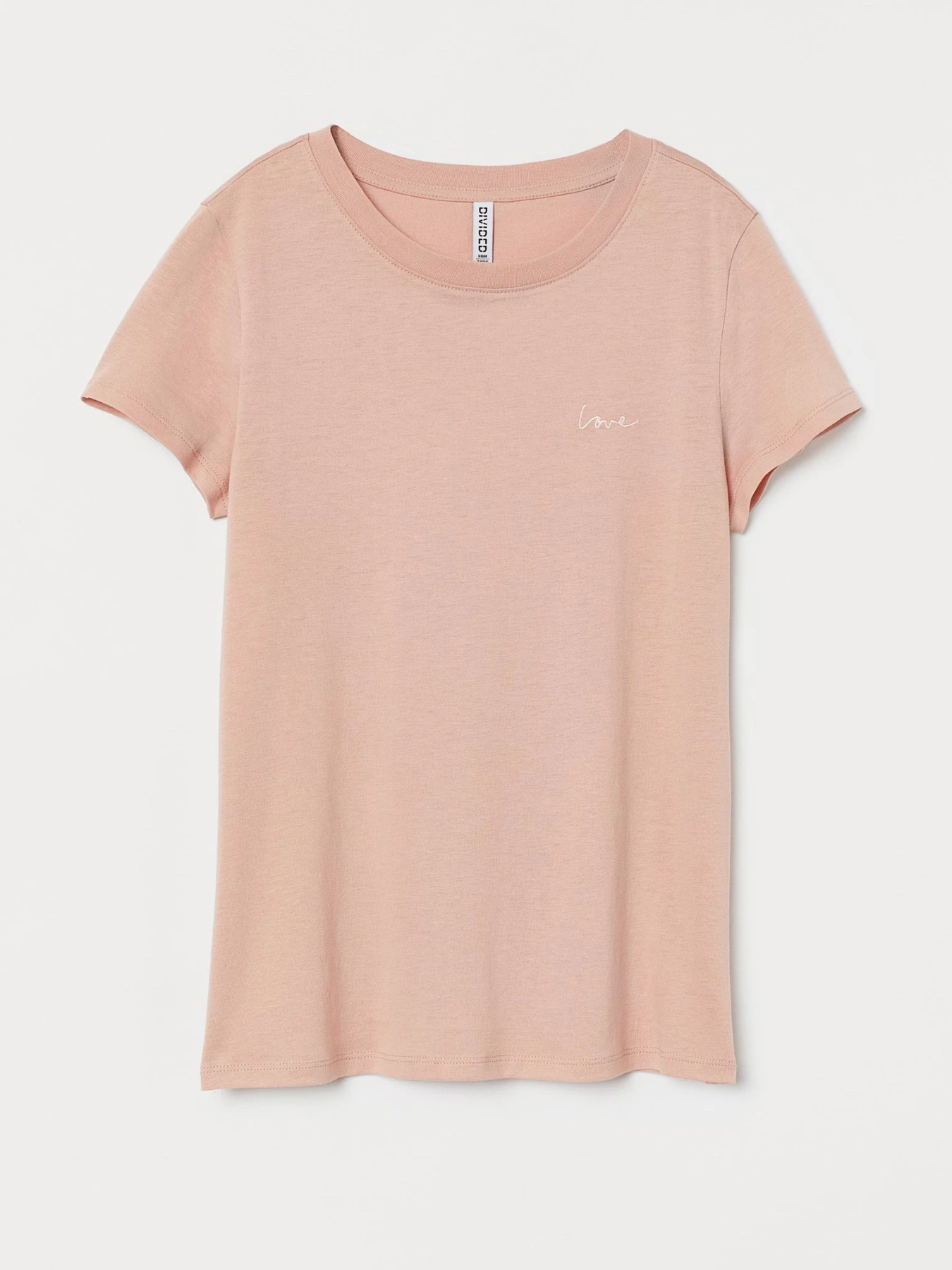 Футболки и поло H&M модель 7174902wer_Пудровый Фото