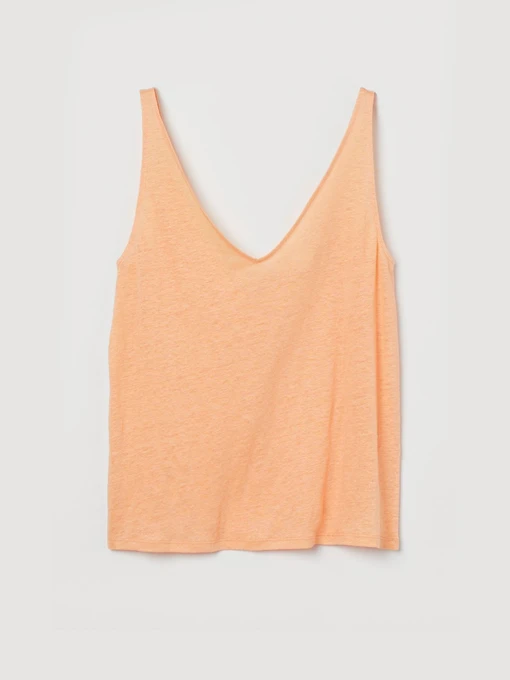 Футболки и поло H&M модель 9493793wer_Абрикосовый Фото
