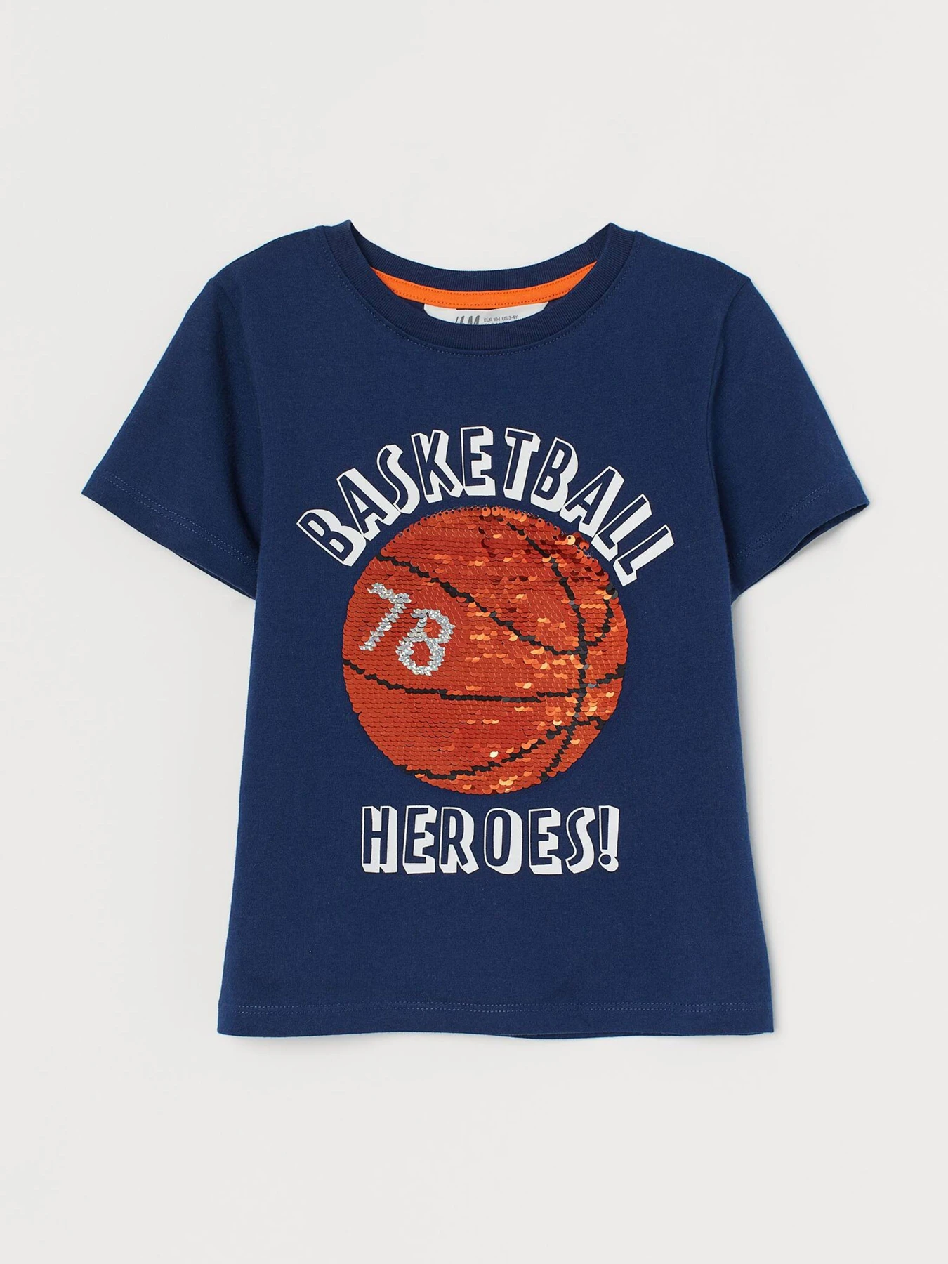Футболки і поло H&M модель 8729712kwer_Темно-синий Фото