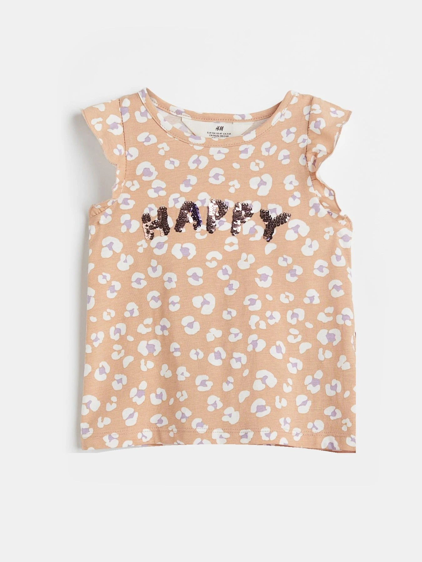 Футболки і поло H&M модель 1066022arl_Бежевый Фото