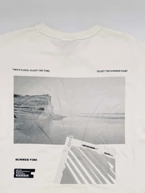 Футболки и поло H&M модель 1175631wer _Молочный Фото