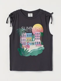 Футболки и поло H&M модель 9691043kwer_Серый Фото