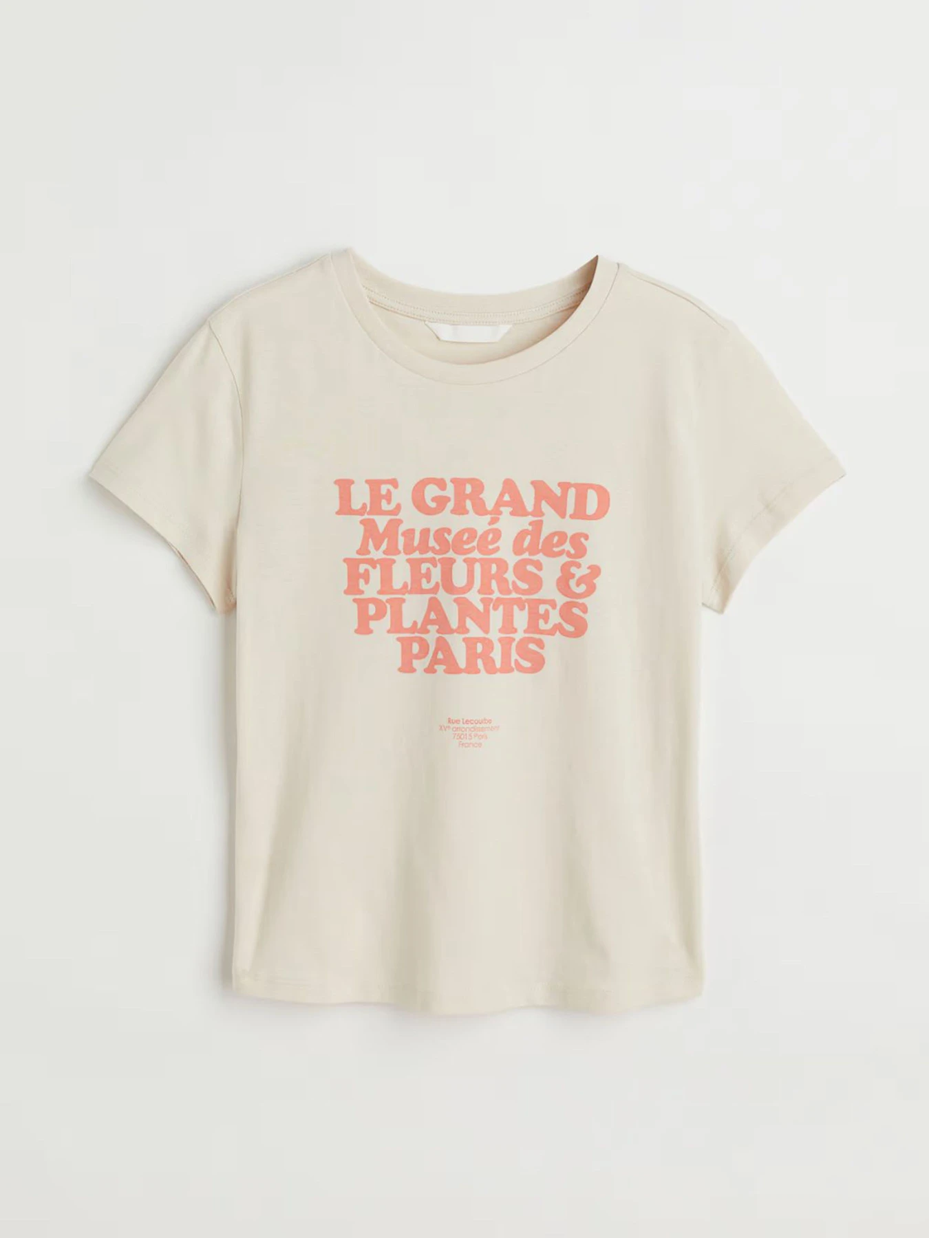 Футболки и поло H&M модель 1049249wer_Молочный Фото