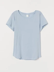 Футболки и поло H&M модель 6107761wer_Голубой Фото