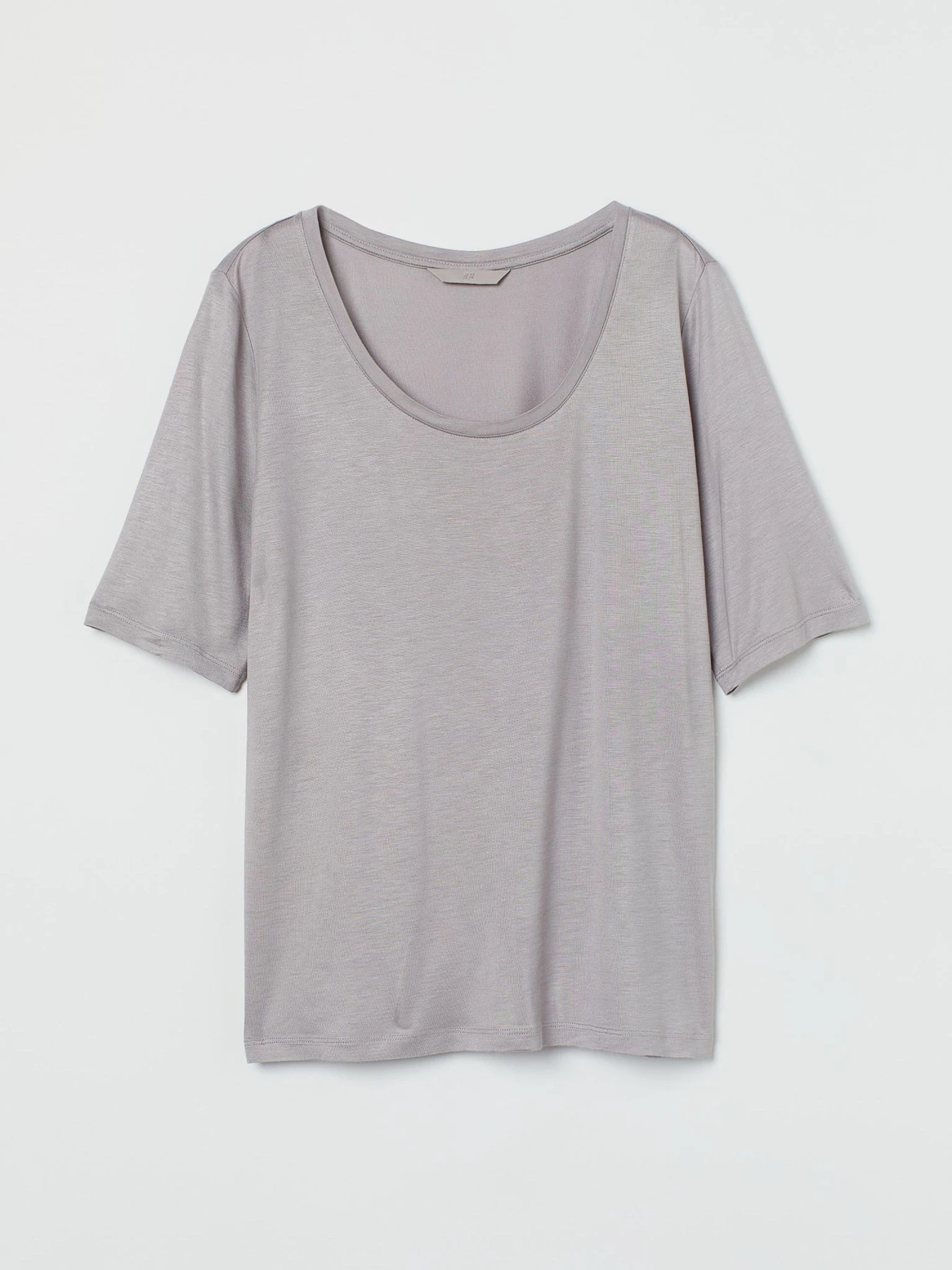 Футболки и поло H&M модель 9827565ral_Светло-серый Фото