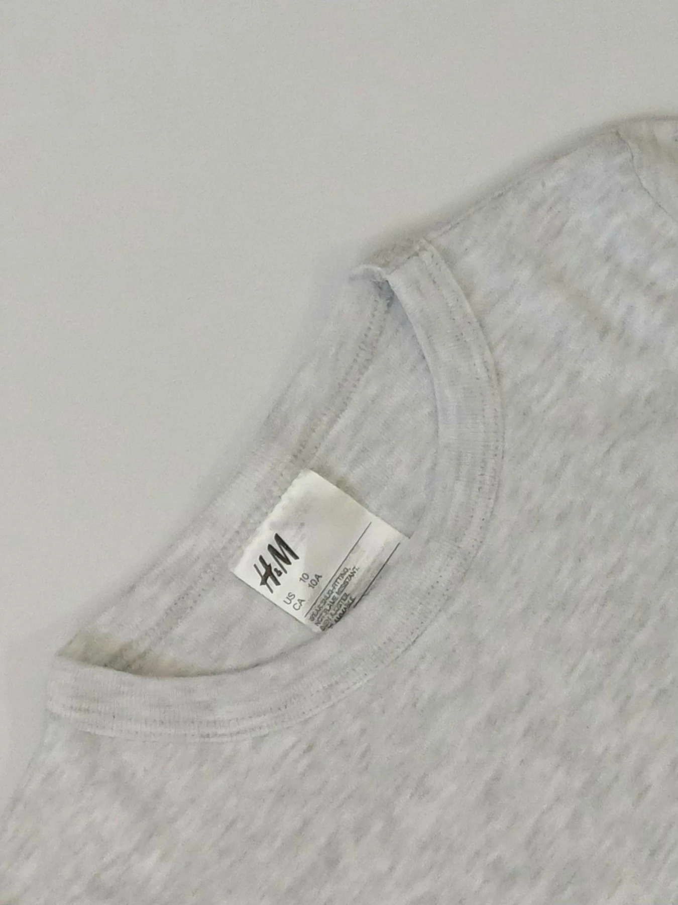 Футболки і поло H&M модель 95703833kwer_Светло-серый Фото