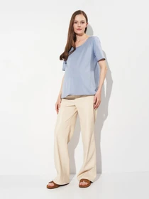 Футболки і поло H&M модель 9581263wer_Светло-синий Фото