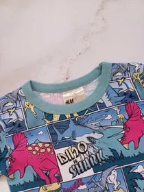 Футболки і поло H&M модель 9570340kwer_Голубой Фото