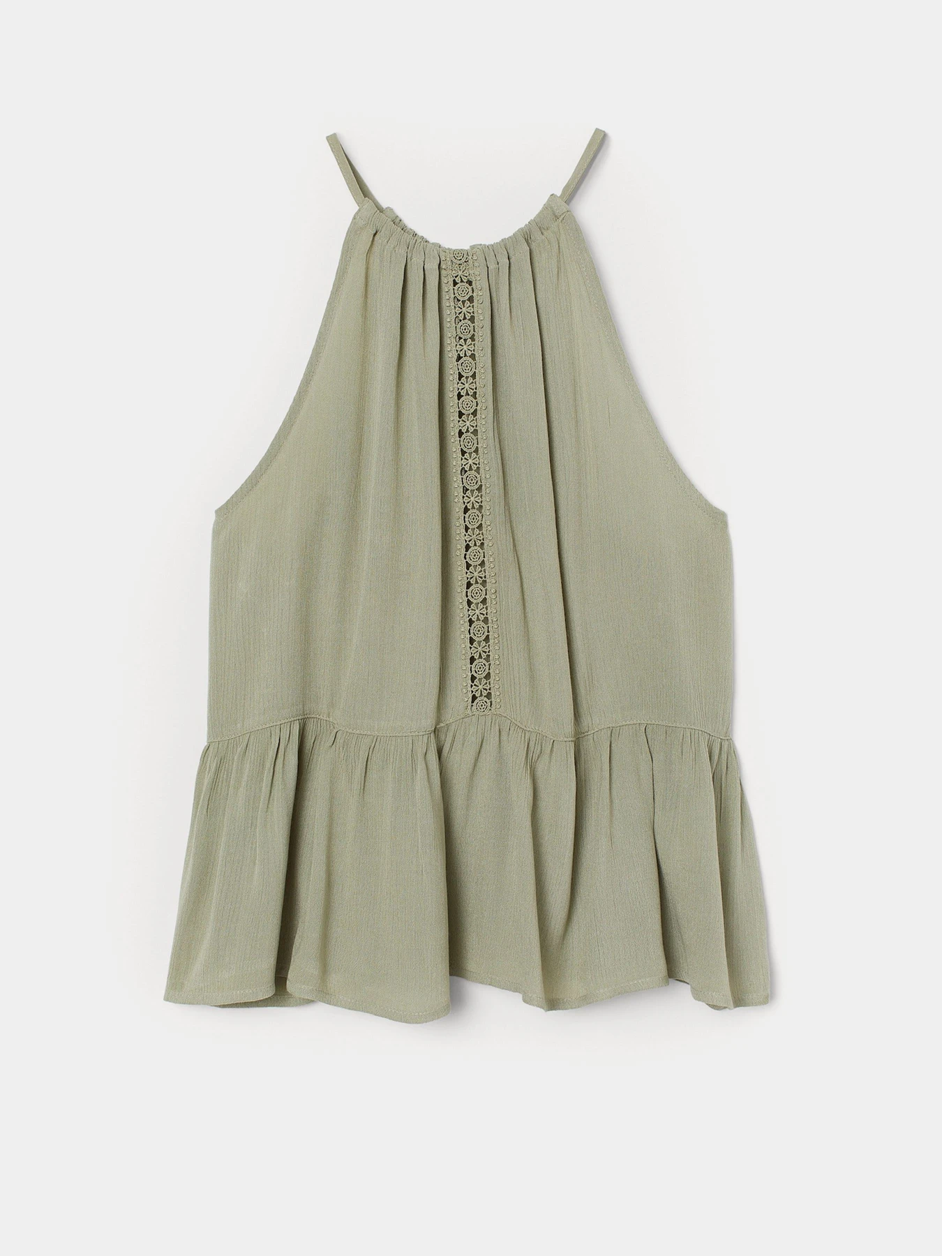 Футболки и поло H&M модель 6533338wer_Фисташковый Фото