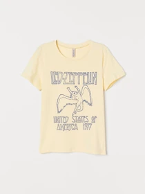 Футболки и поло H&M модель 8624751wer_Лимонный Фото