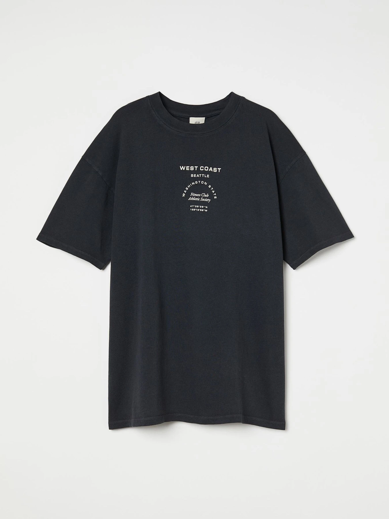 Футболки и поло H&M модель 10042714wer_Темно-серый Фото